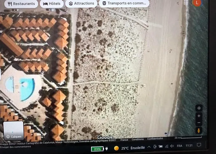 Barcaresa-villa Sur Le Sable Vue Panoramique Piscine Clim Wifi Villa *