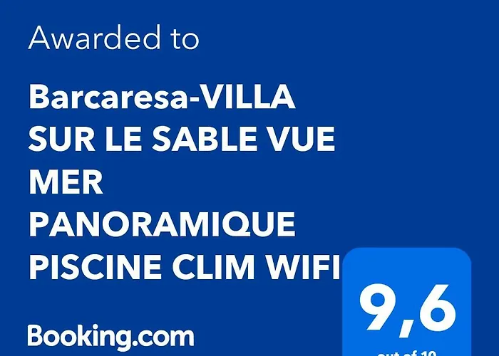 Barcaresa-villa Sur Le Sable Vue Panoramique Piscine Clim Wifi * 르발카레스